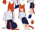 アナログ、デジタル両方イラスト描けます 生き生きとした人物の表現、手描きの良さを出すのが得意 イメージ7
