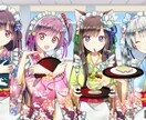 あなたのご希望のイラストを作成します ゲーム、TRPGの立ち絵なども作成します。 イメージ4