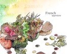 料理のイラスト食べ物のイラスト制作します 料理のこだわりや想いを伝える手段になります！ イメージ2