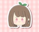 商用利用込♡あなたをワッペンステッカー風に描きます Vtuber様/活動者様/その他どんな方でも☆ イメージ5