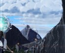 背景を含むイラストを描きます キャラクターが「存在」する世界を作り上げます！ イメージ4