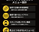 飲食店向け外国語メニュー作成します 英語・中国語・韓国語対応◎外国人対応に イメージ4