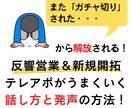 今日からできる電話でアポを取るための方法を教えます 「ガチャ切り」されないノウハウ＆マインドを伝授！ イメージ1