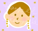 ポップでゆるかわ♡まあるい顔のイラスト描きます カラフルでキュート♡高画質でプレゼントにもおすすめです イメージ3