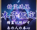 精霊透視✴︎あの人の隠された本音と未来を翻訳します もう一人で泣かないで。精霊が明かす彼の本当の気持ちと絶対運命 イメージ1
