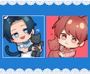 SNSアイコンを描きます 可愛らしいSDキャラクターのイラストを制作します イメージ3