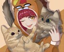 キャラデザします 試しに一枚いかがですか(｡☌︎ᴗ☌︎｡)！商用・二次利用可 イメージ3