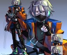 配信、TRPG、ゲーム用に！立ち絵制作いたします イメージに寄り添い、大切に描きます イメージ2