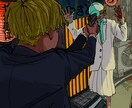 一味違う、ダークハッピーなイラスト描きます MVイラストやVtuber様、イラストで個性強めませんか？ イメージ6