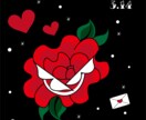 トラディショナルメッセージカードお作りします レトロなアメリカンデザインで大人なかっこよさに イメージ1