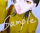儚くて美しい中性的なキャラクターお描きします 美しいお顔を描くのが得意です。 イメージ4