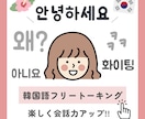 30分フリートーク◎ナチュラルな韓国語を教えます 日韓ハーフ◎丁寧さNo.1♪楽しく会話力アップお手伝いします イメージ1