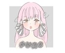 ゆるふわタッチで推しの似顔絵描きます 手書き風のふわっとしたタッチでおしゃれに仕上げます♡ イメージ3