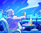ポップでかわいいイラスト描きます おしゃれでエモい&今っぽい雰囲気お求めな方はご相談ください！ イメージ4