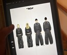 手書きデザインをデジタル化します PNG・PDF形式で納品します イメージ5