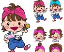 筆イラストによるLINEスタンプ作ります 筆文字で言葉も伝えます、オリジナルキャラクター作成も イメージ4