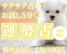 お試し♡5分でサクッと、今の運勢を占います 【2月末まで♡1分200円→100円初回限定】短時間OK♡ イメージ1
