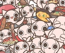 ゆるかわLINEスタンプ制作します キャラクターデザインから納品まで イメージ1