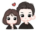 可愛いイラストを描きます SNS　ブログ　LINE Twitterアイコン イメージ10