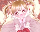 キラキラファンシーなかわいいイラストを制作します アイコン・グッズ・動画・配信等に♪ イメージ3