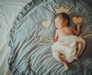 温かなナチュラルニューボーンをお撮りします ご自宅にてナチュラルで自然な親子の初々しい様子をお撮りします イメージ1
