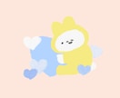 商用OK！ゆるかわで親しみやすいアイコン描きます X、Instagram、配信など幅広く対応可能です！ イメージ4
