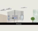 CAD図面を「伝わる」プレゼンパースにします 建築学生が空気感のあるコラージュ・ダイアグラムを作成します。 イメージ4