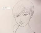 似顔絵イラスト描きます 親しみやすいシンプルな似顔絵やさし絵カット イメージ1