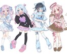 ポップでかわいいイラストお描きします アイコン・立ち絵・サムネイル等、幅広く対応！ イメージ5