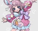 SNS用に可愛いアイコン描きます 創作ちゃんやゲームキャラの可愛いイラストなら任せてください！ イメージ5