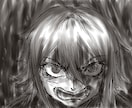 世界観重視の一枚絵を描きます ダークなボカロ曲、フリーホラーゲームなど イメージ2