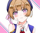 アニメ塗りの可愛い女の子のイラスト描きます 一度に一件のみ対応！一件一件丁寧に対応いたします。 イメージ1