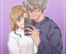 夢絵･商用･SNSなど！キラキラなイラスト描きます 推しの誕生日･アイコン・夢絵等！ご希望承ります♪ イメージ3