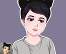 綺麗な似顔絵を描きます お写真を元に似顔絵イラストをお描きします！ イメージ5