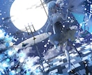 世界観あふれる幻想イラストを制作します 花・空・光・季節を織り交ぜた、物語を感じる一枚をお届けします イメージ2