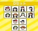 簡単テンプレートを選ぶだけ！SNSアイコン描きます ゆるかわで個性派のテンプレートを多種類用意しています！ イメージ6