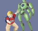 あなただけのキャラクターの一枚画を作成します いただく写真から、人物や物をキャラクターにして仕上げます！ イメージ8