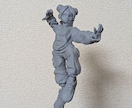 イラストなどからフィギュアの3Dデータを作成します イラストなどから立体化します。簡単な着色や代理での造形も可能 イメージ1