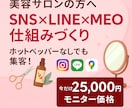 美容サロンのSNS×LINE×MEO設計します 予約につながる導線を整えたいサロン様へ イメージ1