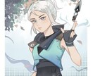 キャラクターをイラストに描きます 「推しキャラも自分キャラも、世界に一つだけのアイコンに」 イメージ2