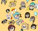 イラスト描きます でか目が特徴！似顔絵やオリジナルキャラ、ペットなど イメージ1