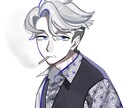 TRPG立ち絵、VTuber立ち絵描きます 等身高めでダークな作風、体の肉を描くのが得意！ イメージ8