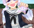 人から異形までキャラクターイラストを制作します 可愛い女の子から人ならざる異形まで幅広く。 イメージ5