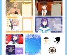 全て揃う！Vtuberスターターセット作ります 立ち絵、live2d、ロゴ、アイコン、配信画面etc.. イメージ5