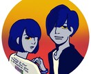プロフィールアイコン等かきます あなた好みのオリジナルアイコンに イメージ3