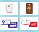リピーター様限定■名刺/ショップカードを制作します ＊ロゴのイメージに合わせた名刺/ショップカードに幅広く対応＊ イメージ5