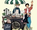 人物カラーイラスト作成します 商用可!おしゃれ人物カット 現役イラストレータが承ります イメージ8