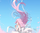 オリジナルイラスト、一枚イラストお描きします ファンタジーや綺麗なイラストが好きな方 イメージ2