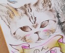 愛犬·愛猫優しいゆるふわタッチ❰郵送可❱で描きます 手描きならではのぬくもりあるペット似顔絵 イメージ4