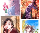 ドラマチックな光と色彩のイラスト描きます 差分や背景の描き込みも対応！心に響くシチュエーションを形に。 イメージ10